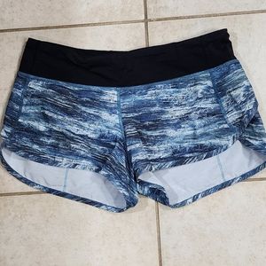 Lululemon speed shorts